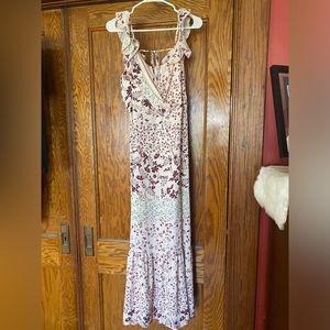 Xhilaration floral Maxi Dress NWT